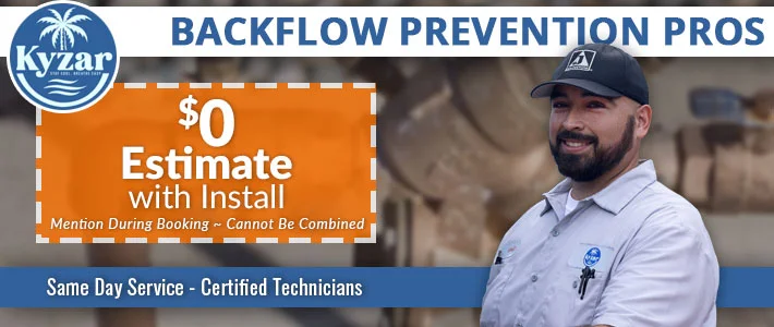 south florida gold coast BAckflow Prevention Kyzar Air Conditioning
